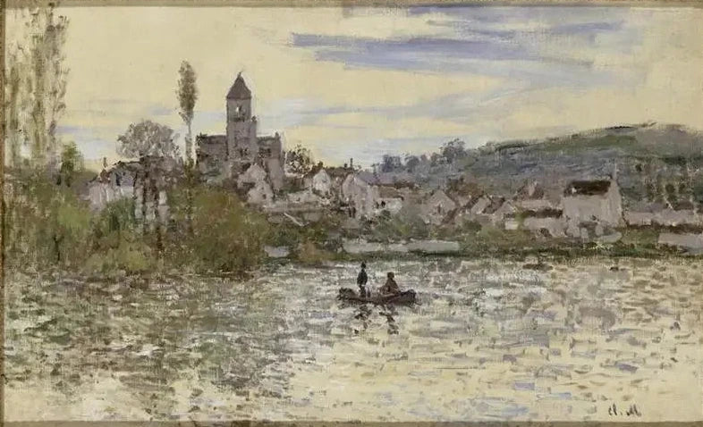 La Seine à Vétheuil W532 par Claude Monet, musée d’Orsay