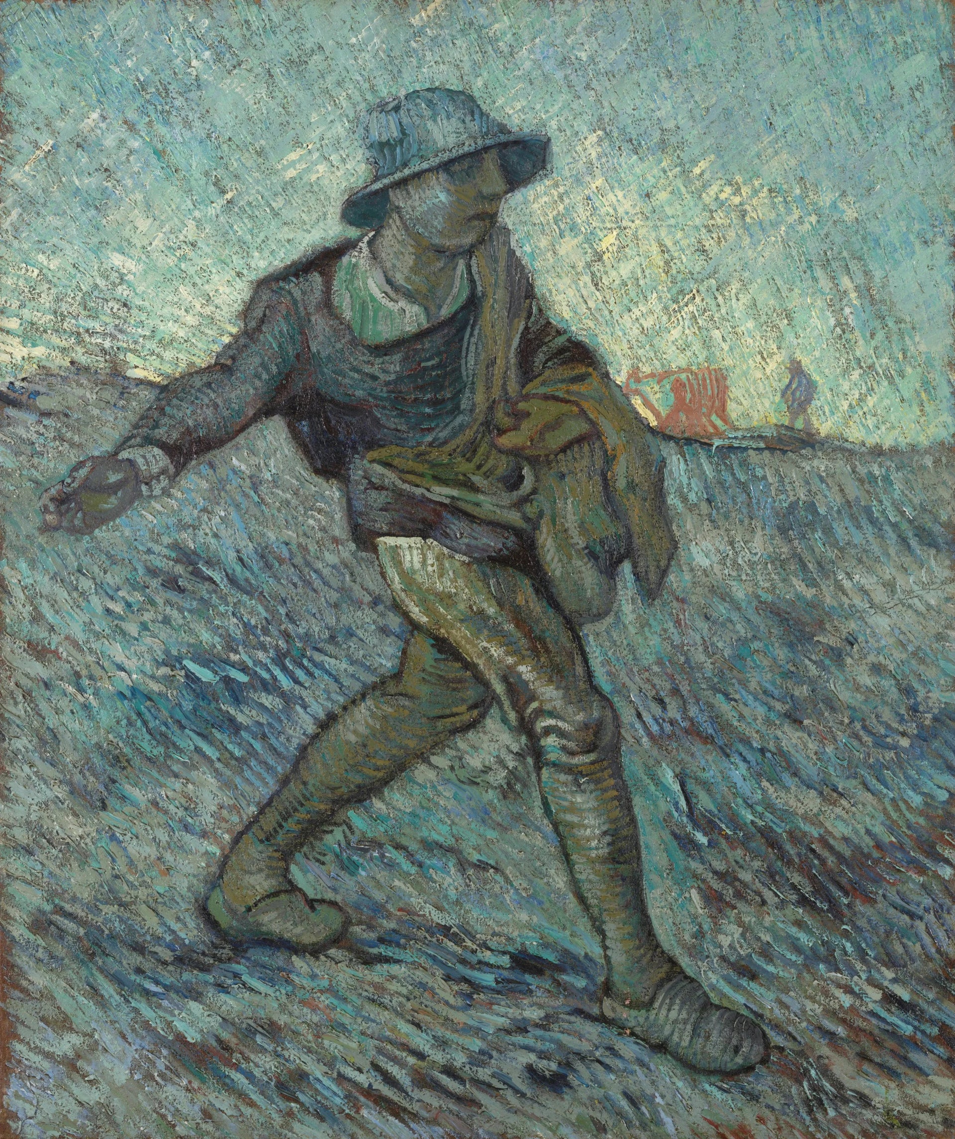 Le Semeur d’après Millet F689 de Vincent van Gogh, Kröller-Müller Museum