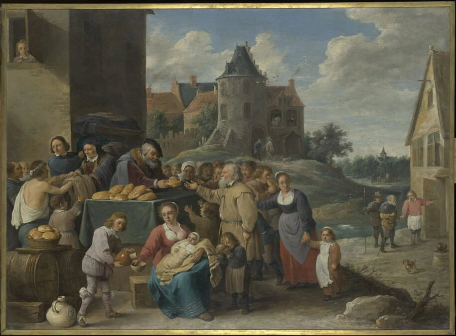Les Sept Œuvres de miséricorde - David II Teniers