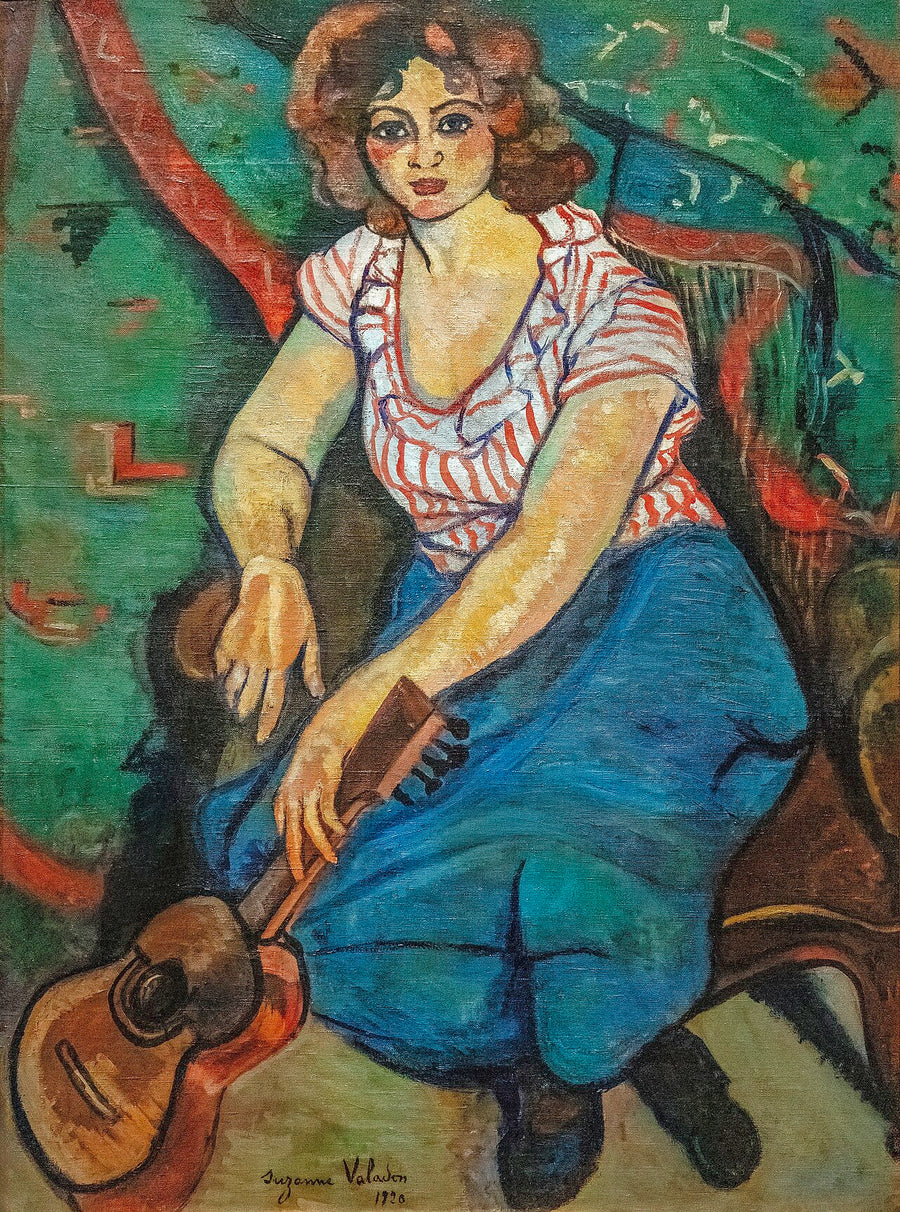 Femme à la guitare - Suzanne Valadon