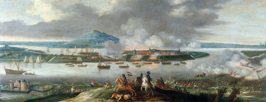 Le siège de Schenckenschans par le prince Frederik Hendrik, avril 1636 - Gerrit van Santen