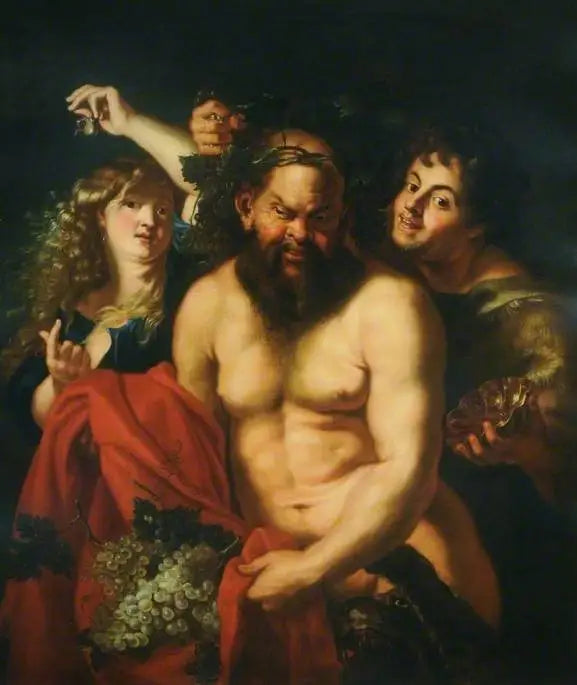 Silène ivre accompagné de Bacchantes - Peter Paul Rubens image 1 reproduction réalisée par Alpha Reproduction