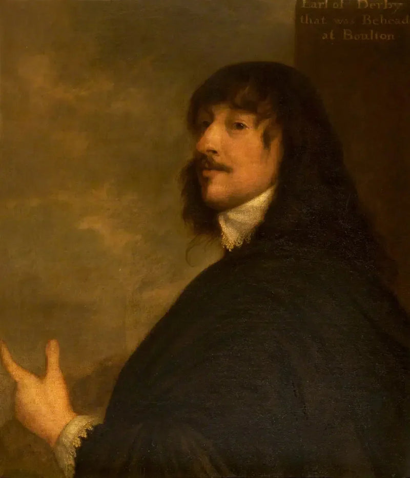 السير جيمس ستانلي (1607–1651)، السابع كونت ديربي - أنطوني فان دايك