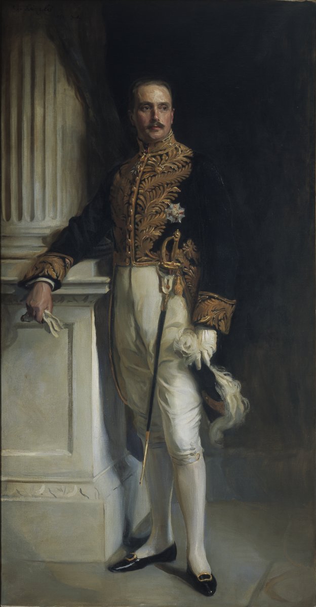 Sir Walter Townley, diplomate - Philip de László image 1 reproduction réalisée par Alpha Reproduction