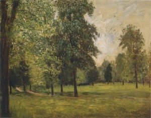 Le Parc à Sèvres - Alfred Sisley