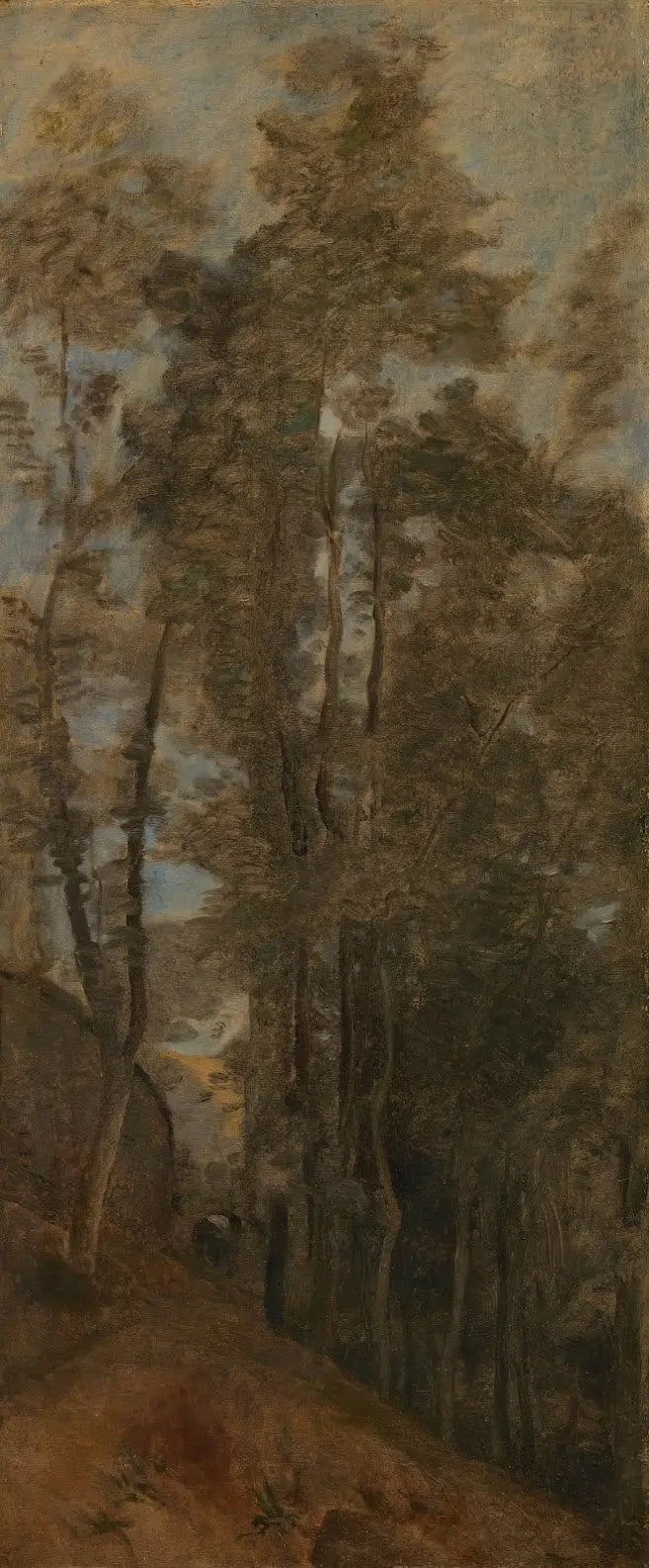 Souvenir des fortifications d'Arras - Jean-Baptiste Camille Corot image 1 reproduction de peinture à l’huile