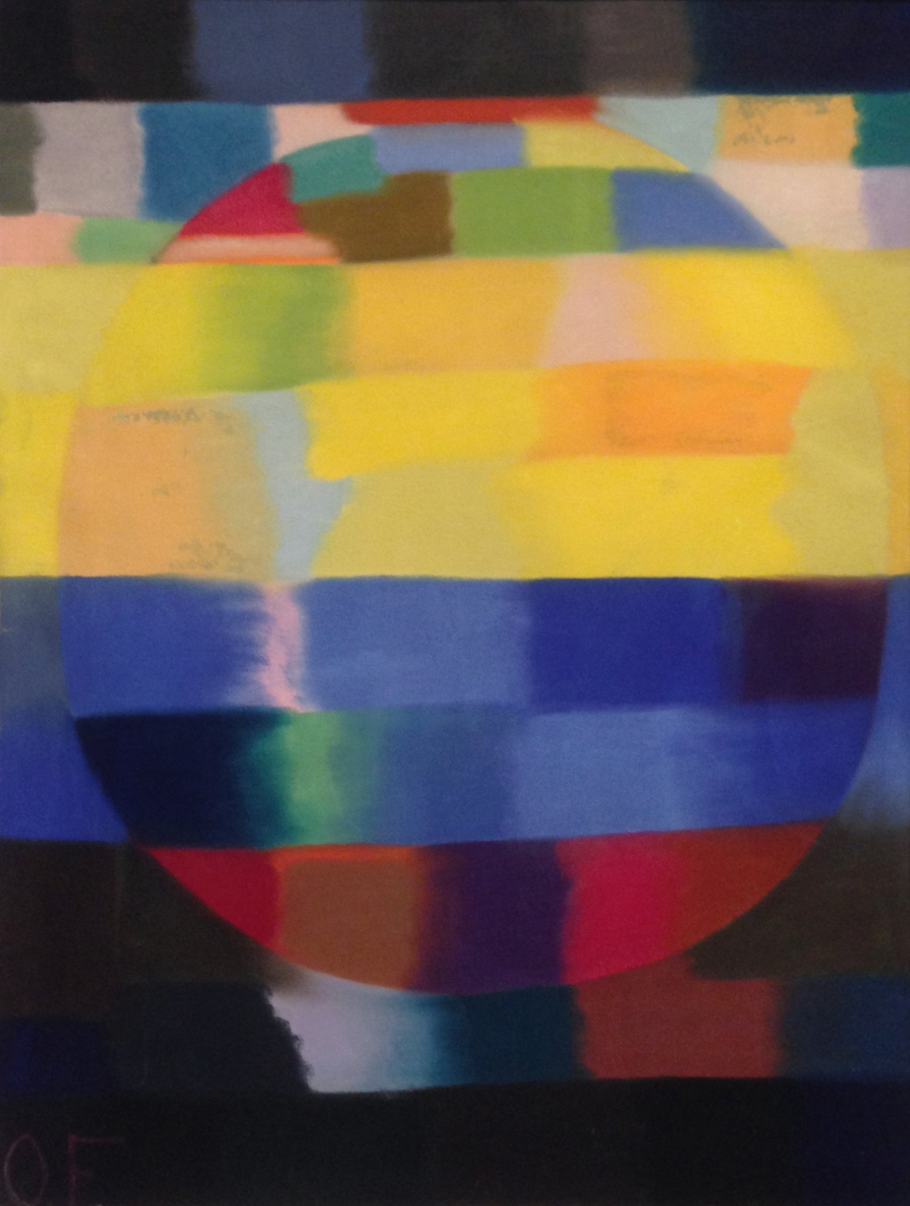 Sphärische Körper - Otto Freundlich image 1 tableau peint à l’huile sur toile