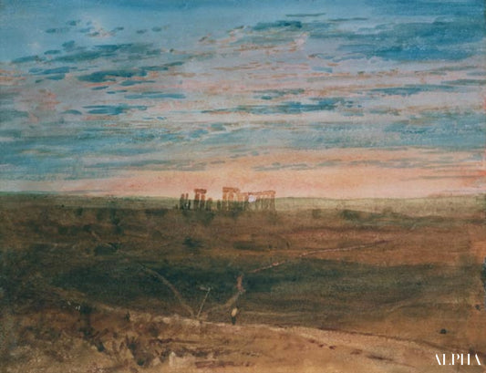 Stonehenge - William Turner - Reproductions de tableaux et peintures haut de gamme