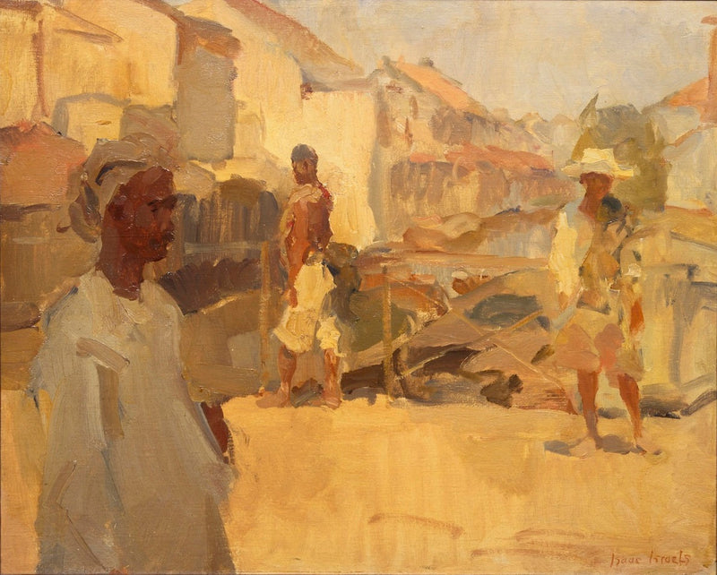 Straatje te Batavia - Isaac Israëls