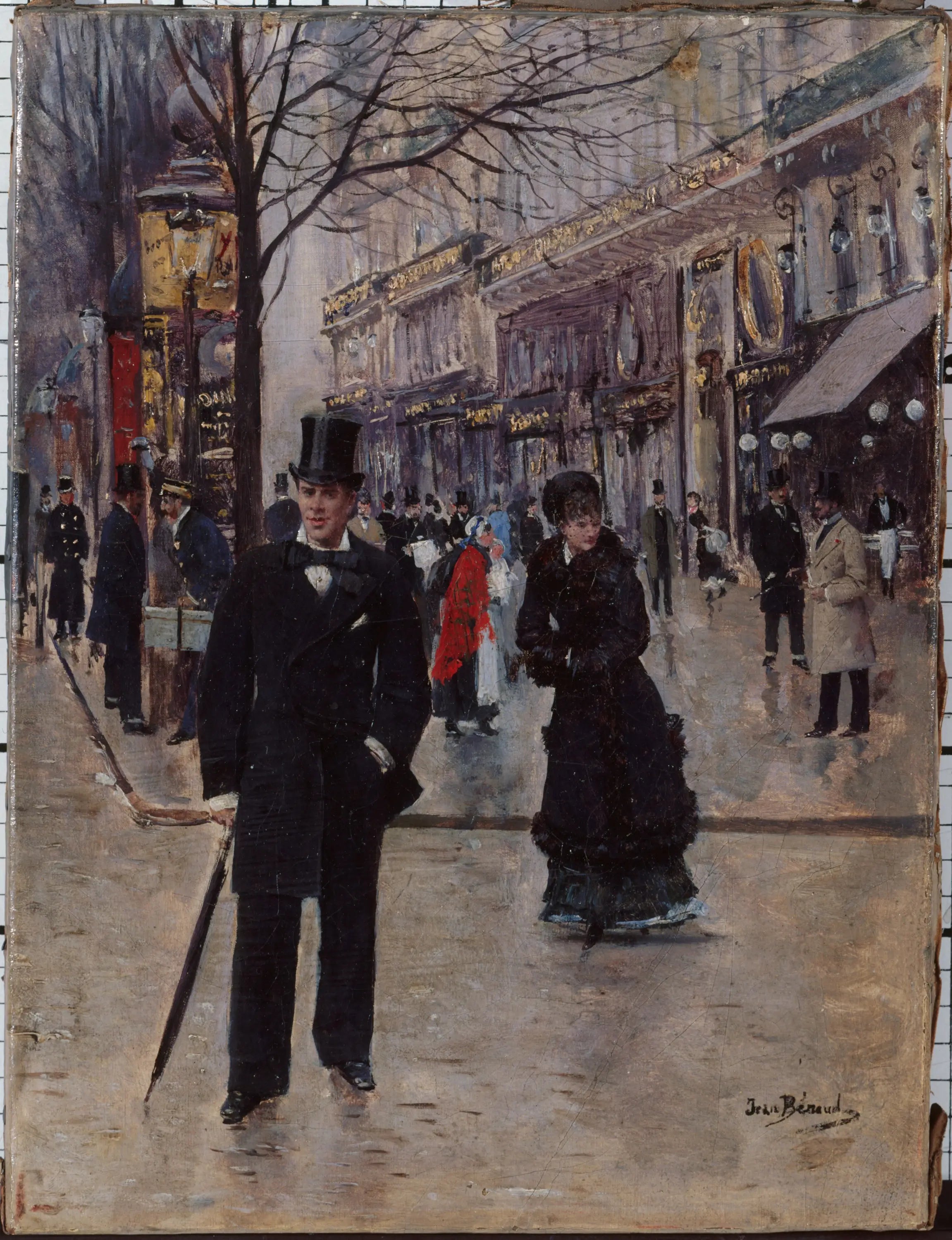 Sur le boulevard - Jean Béraud - Alpha Reproduction
