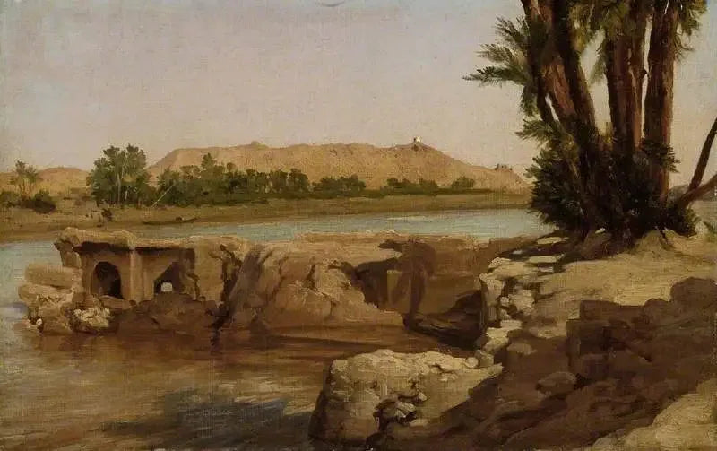 على النيل، 1868 - فريدريك ليشتن