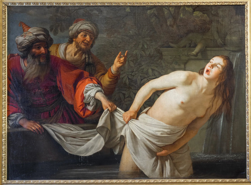 سوزان مضايقة من الشيوخ (دانيال 13:1-63) - جيريت فان هونثورست