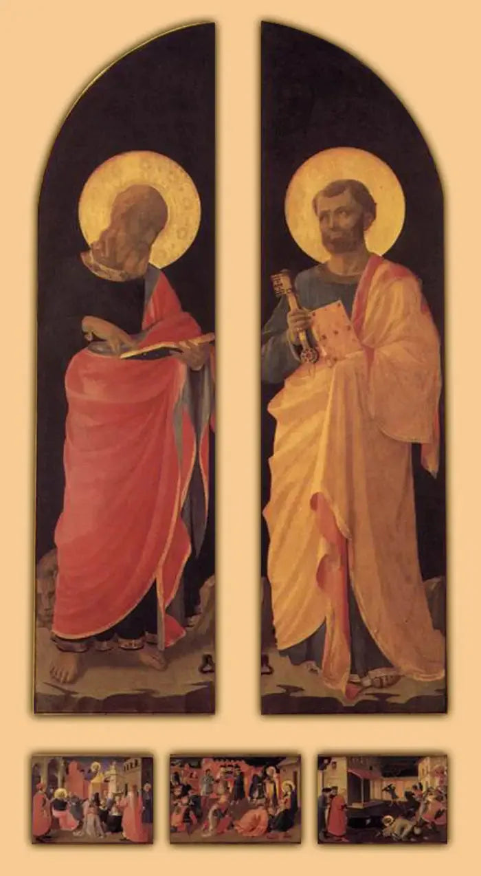 Tabernacollo dei Linaioli - Fra Angelico image 1 reproduction de peinture à l’huile