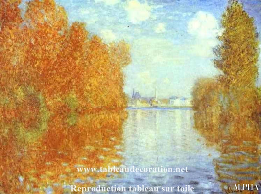 Tableau automne - Monet - Reproductions de tableaux et peintures haut de gamme