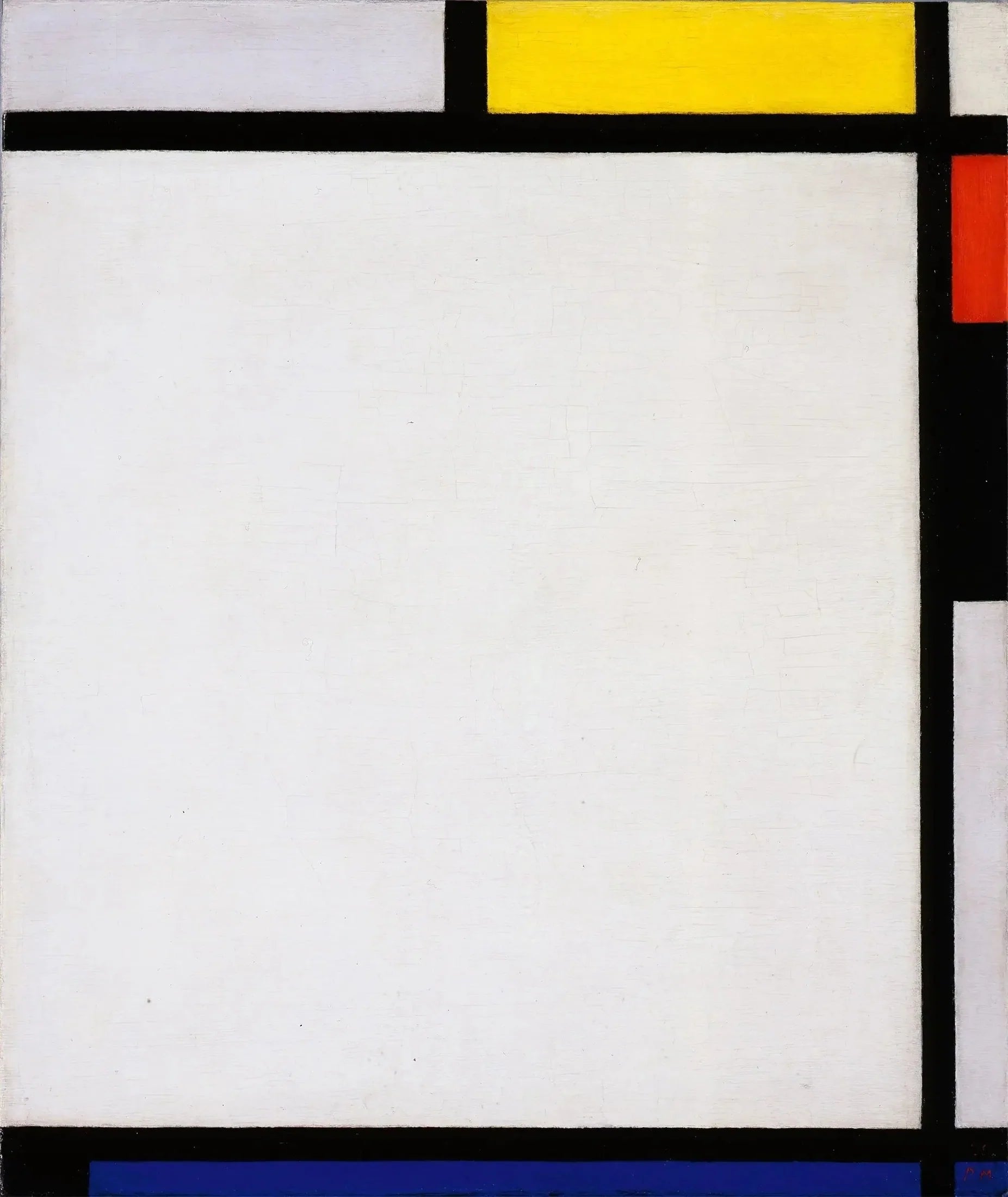 Tableau n° VIII - Piet Mondrian image 1 tableau peint à l’huile sur toile