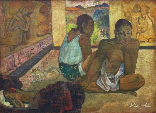 Te rerioa (le rêve) - Paul Gauguin - Reproductions de tableaux et peintures haut de gamme