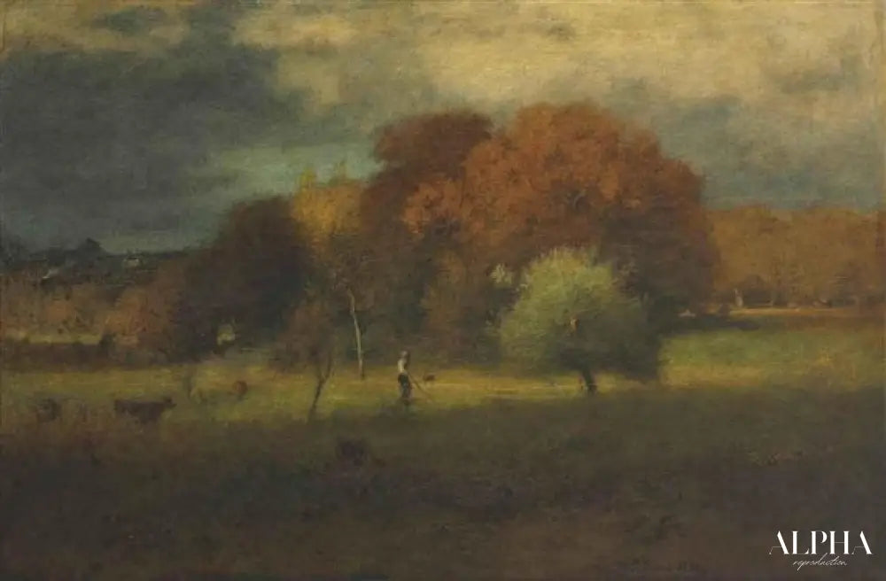 Tenafly, Autumn - George Inness - Reproductions de tableaux et peintures haut de gamme