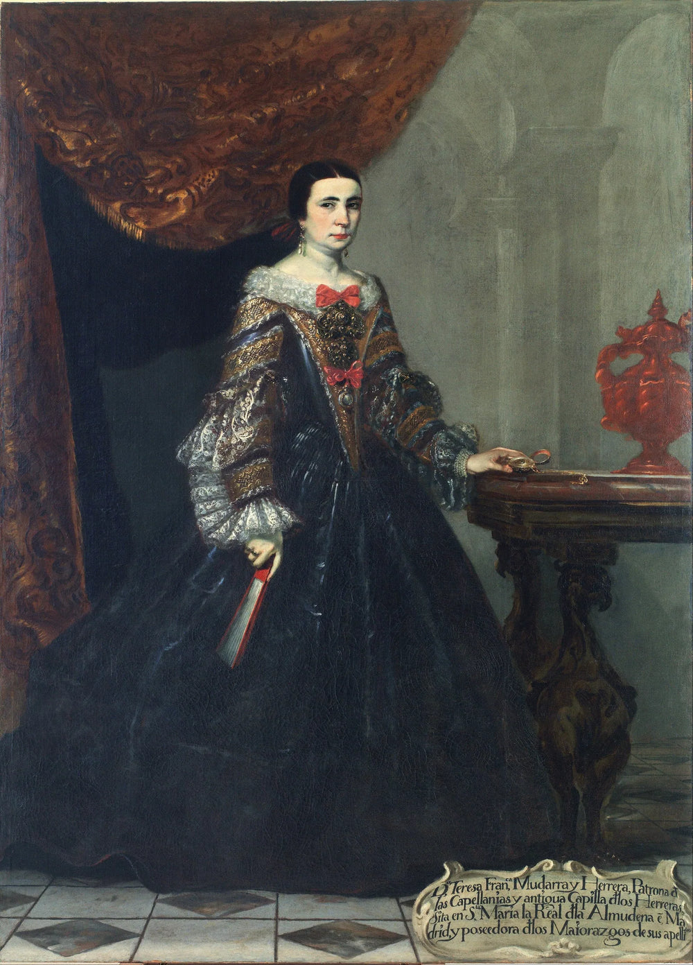 Teresa Francisca Mudarra et Herrera - Claudio Coello image 1 reproduction artisanale de tableau