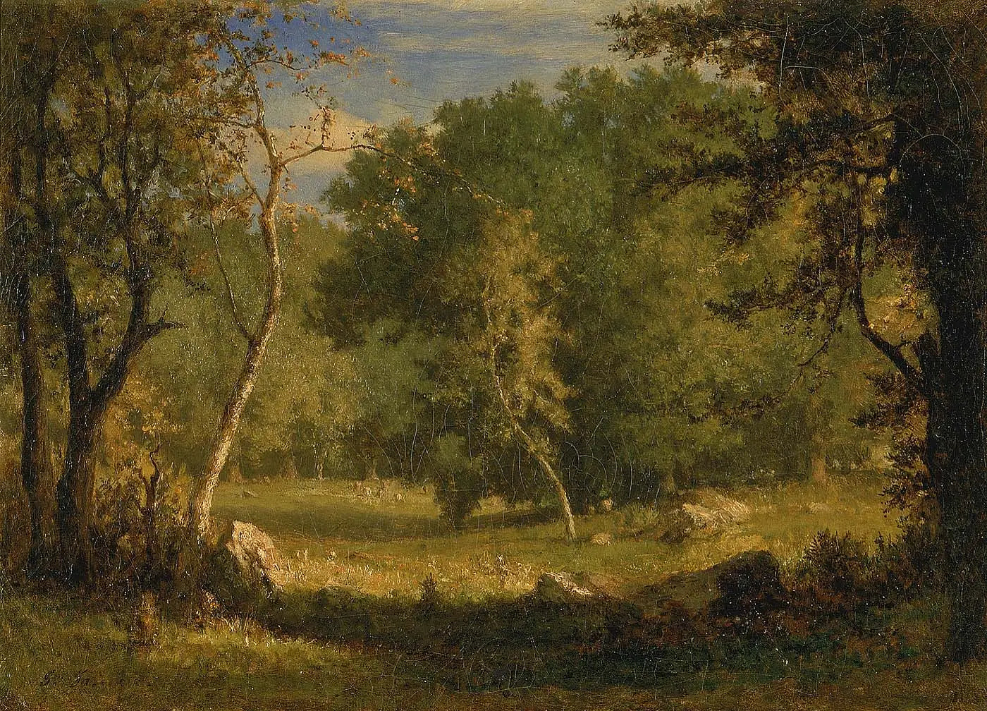 Terrain des elfes - George Inness - Alpha Reproduction