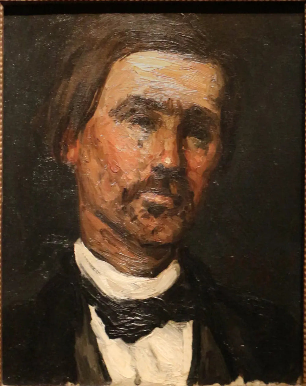 Tête d'homme - Paul Cézanne image 1 copie peinte à la main à l’huile