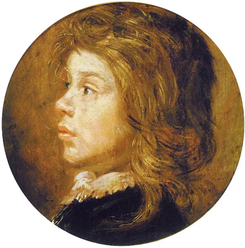 Tête d’un garçon tournée vers la gauche - Frans Hals - Alpha Reproduction