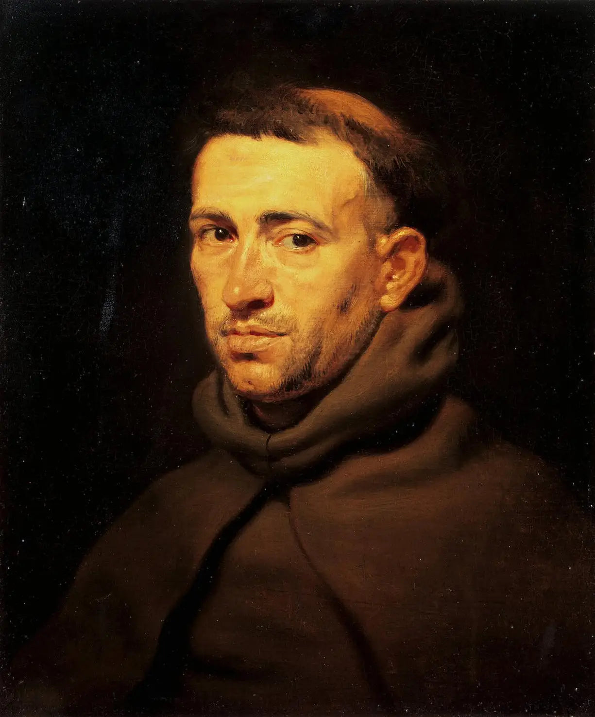 Tête d’un moine franciscain - Peter Paul Rubens - Alpha Reproduction