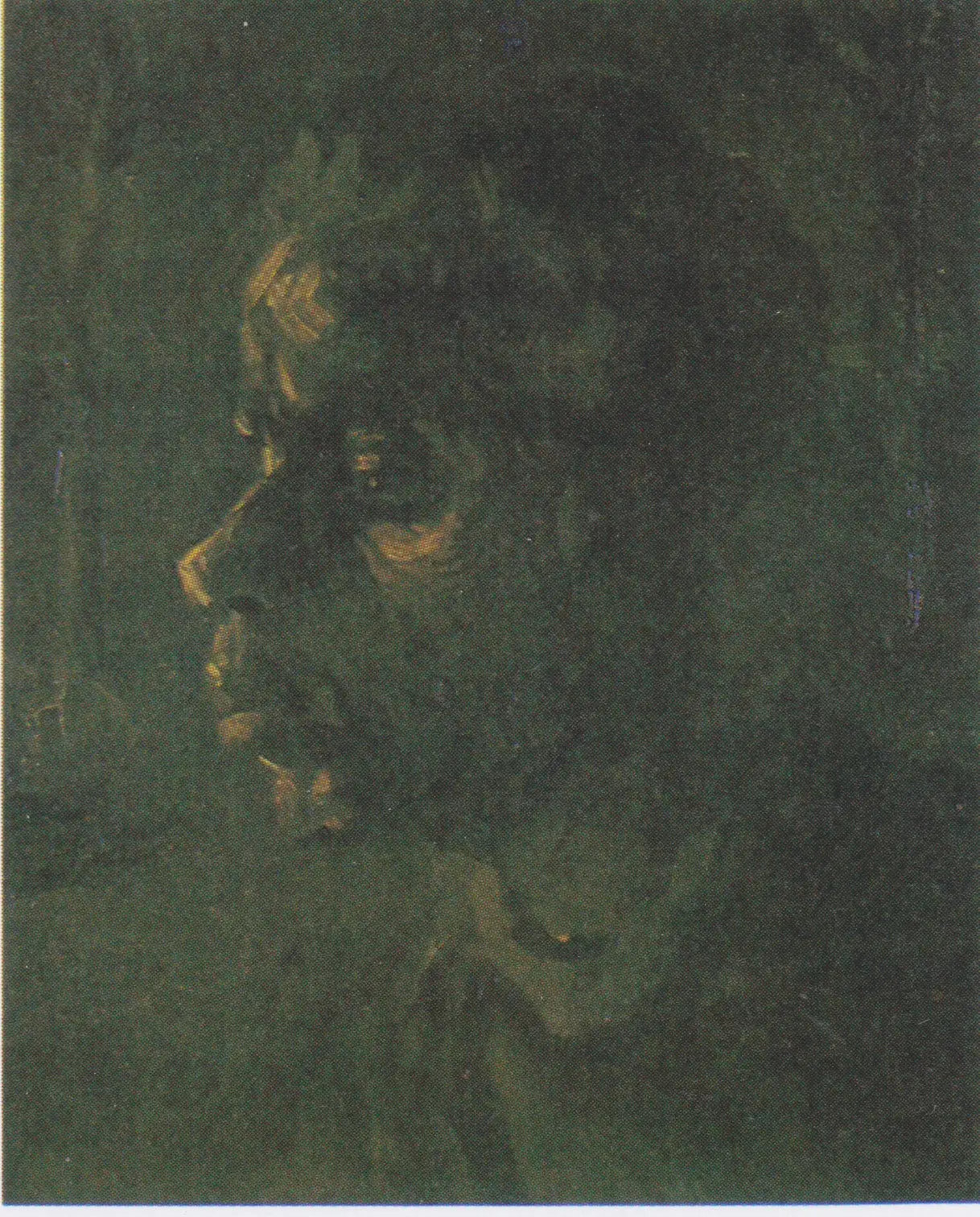 Tête de paysanne - Vincent van Gogh image 1 copie de tableau peinte à la main