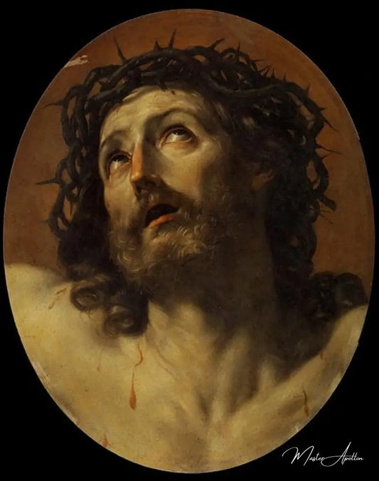 Tête du Christ couronné d’épines - Guido Reni Reproductions de tableaux à la peinture à l’huile