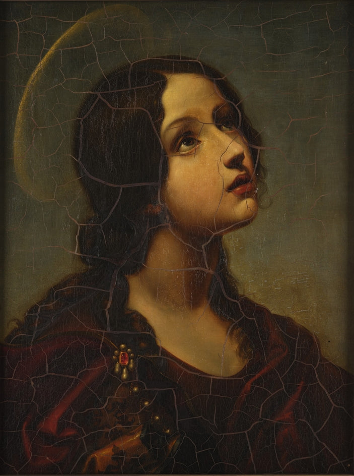 رأس قديسة شابة (قديسة لوسي؟) - كارلو دولچي