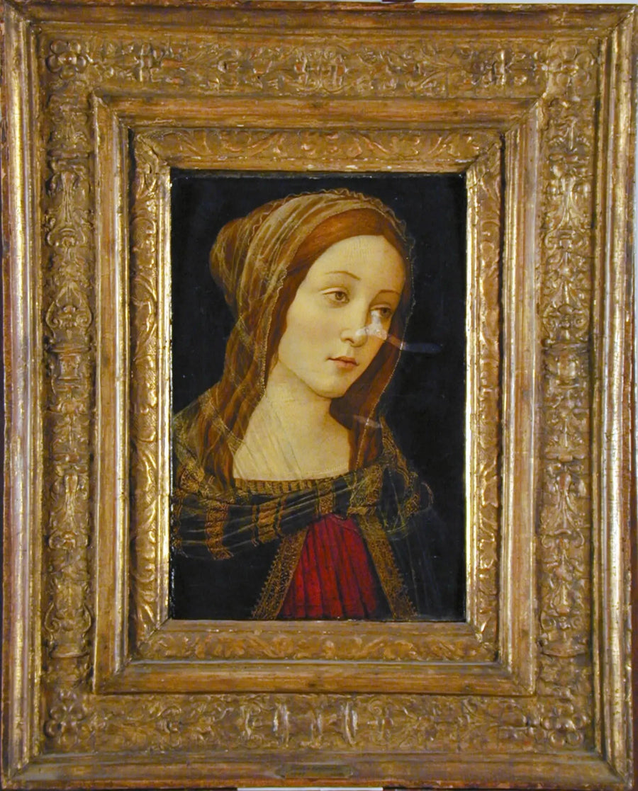 رأس قديس - Sandro Botticelli