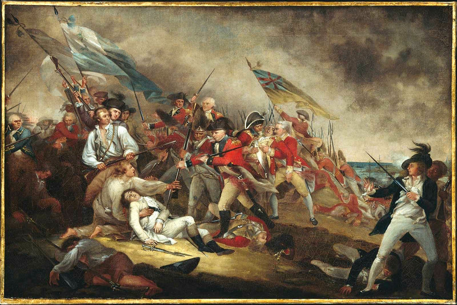 The Death of General Warren at the Battle of Bunker’s Hill - John Trumbull