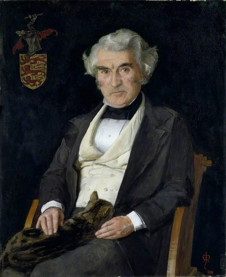 Thomas Combe (1796–1872) - John Everett Millais image 1 copie de tableau peinte à la main