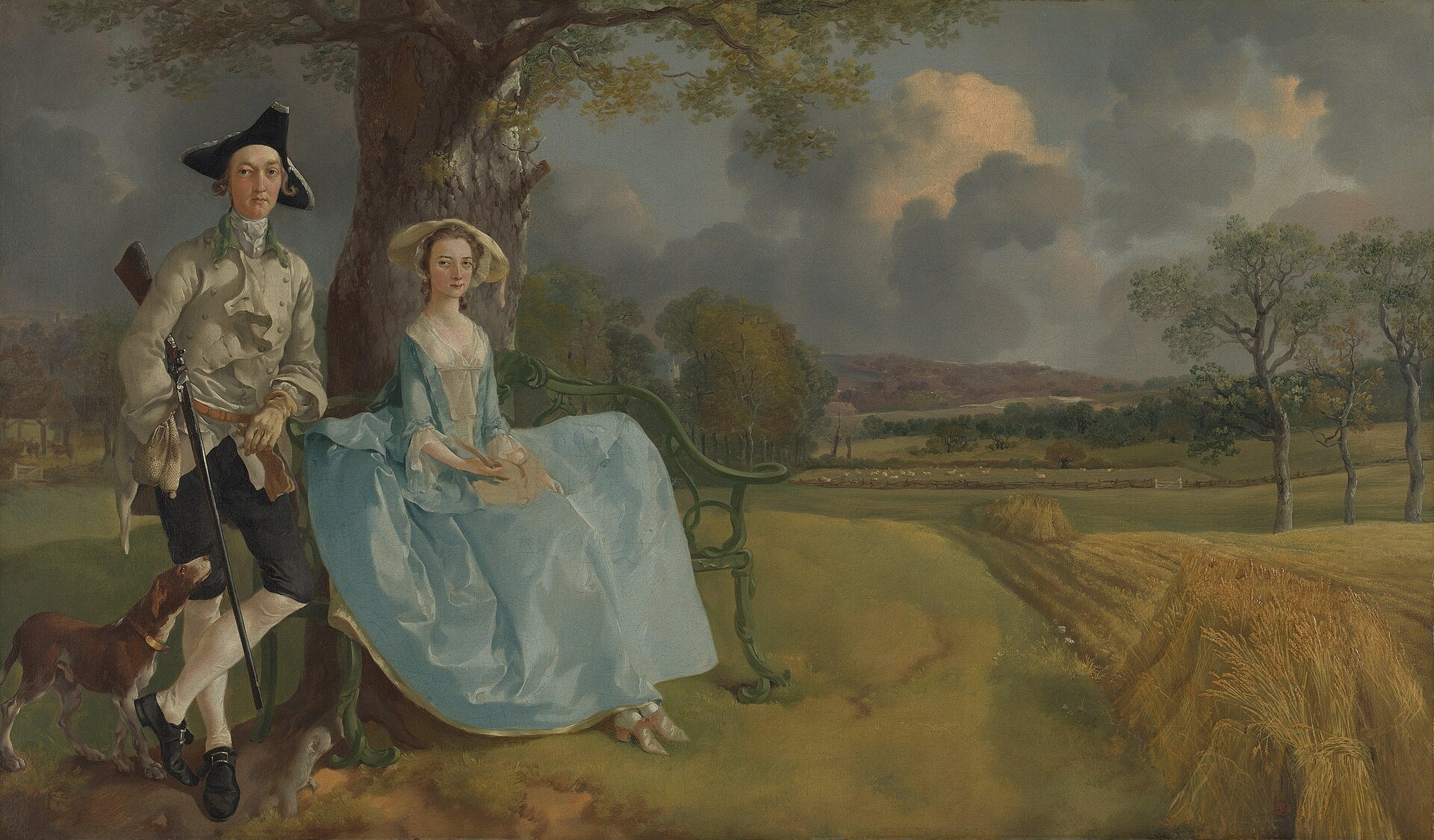 Mr and Mrs Andrews - Thomas Gainsborough
