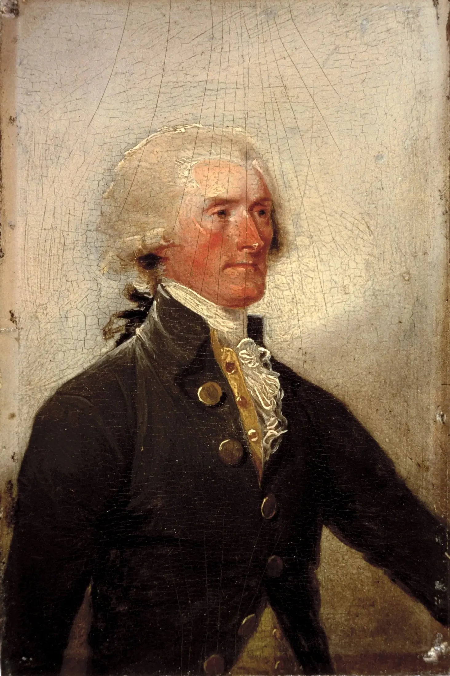 Thomas Jefferson - John Trumbull image 1 copie peinte à la main à l’huile