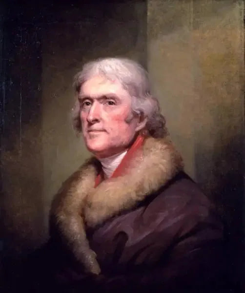 Thomas Jefferson - Rembrandt Peale image 1 reproduction de peinture à l’huile