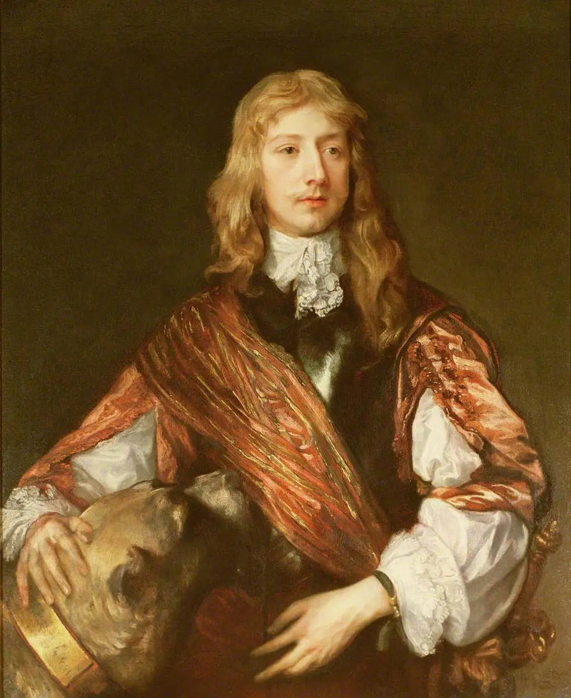 توماس كيليغرو (1611–1682) مع كلب الماستيف - أنطوان فان دايك