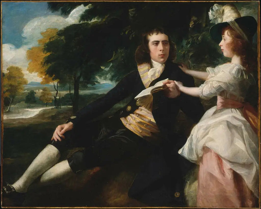 Thomas Lane et sa sœur Harriot - John Singleton Copley image 1 tableau peint à l’huile sur toile