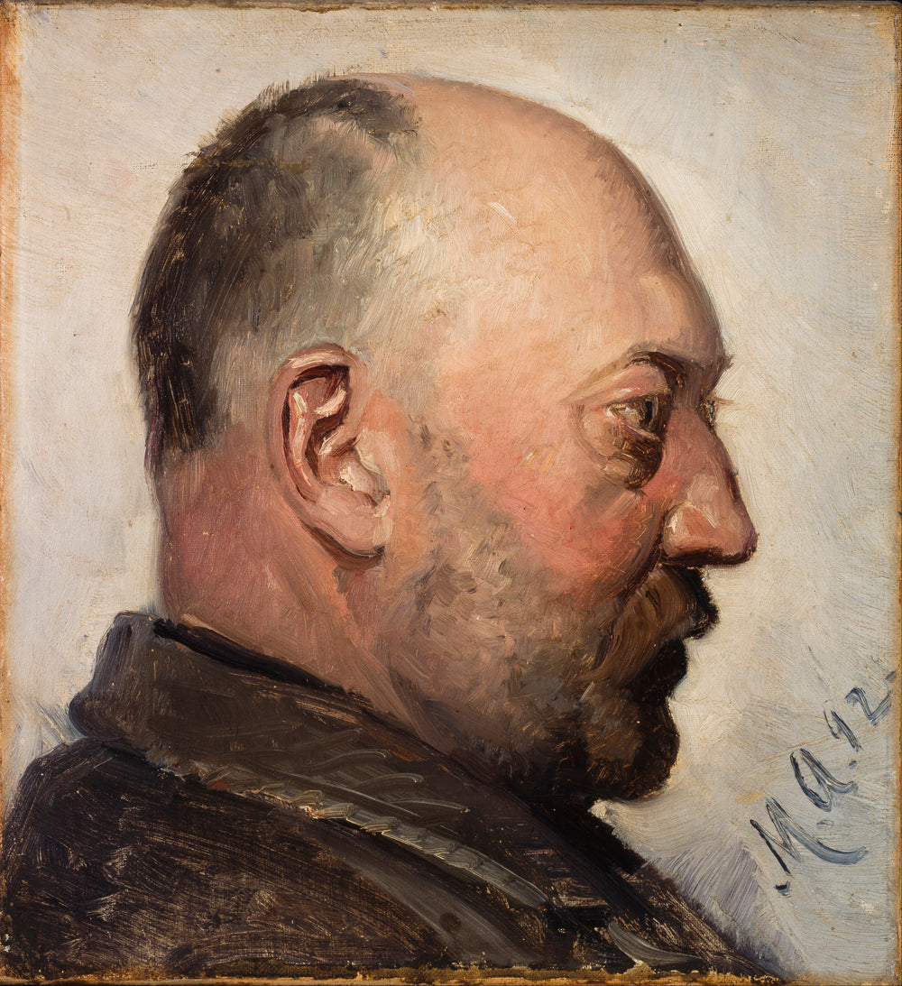 Thorvald Bindesbøll - Michael Peter Ancher - Alpha Reproduction