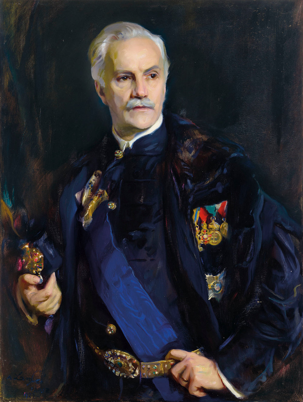 Tibor de Scitovszky - Philip de László image 1 copie de tableau peinte à la main