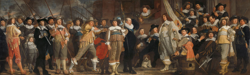 Tireurs du district VIII d'Amsterdam dirigés par le capitaine Roelof Bicker - Bartholomeus van der Helst