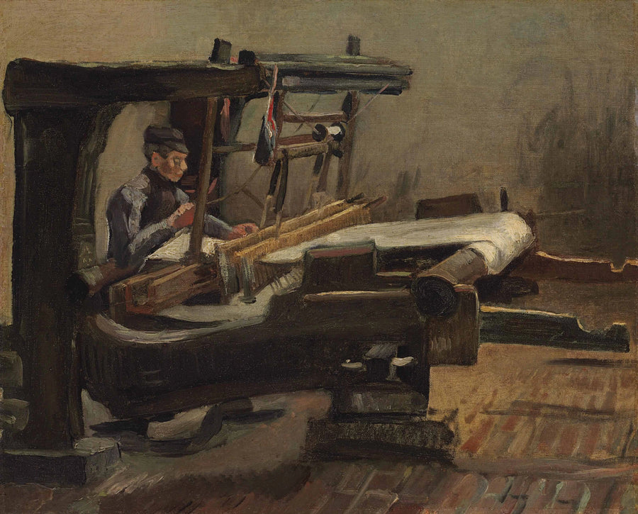 النساج متجه نحو اليمين - فينسنت فان جوخ