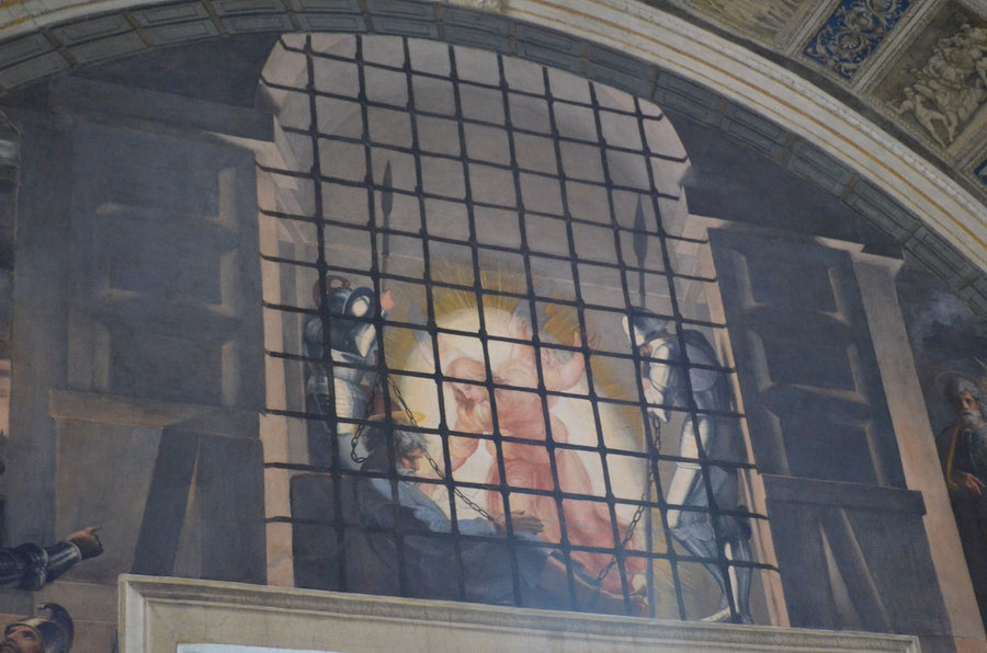 La Délivrance de saint Pierre - Raphaël Sanzio