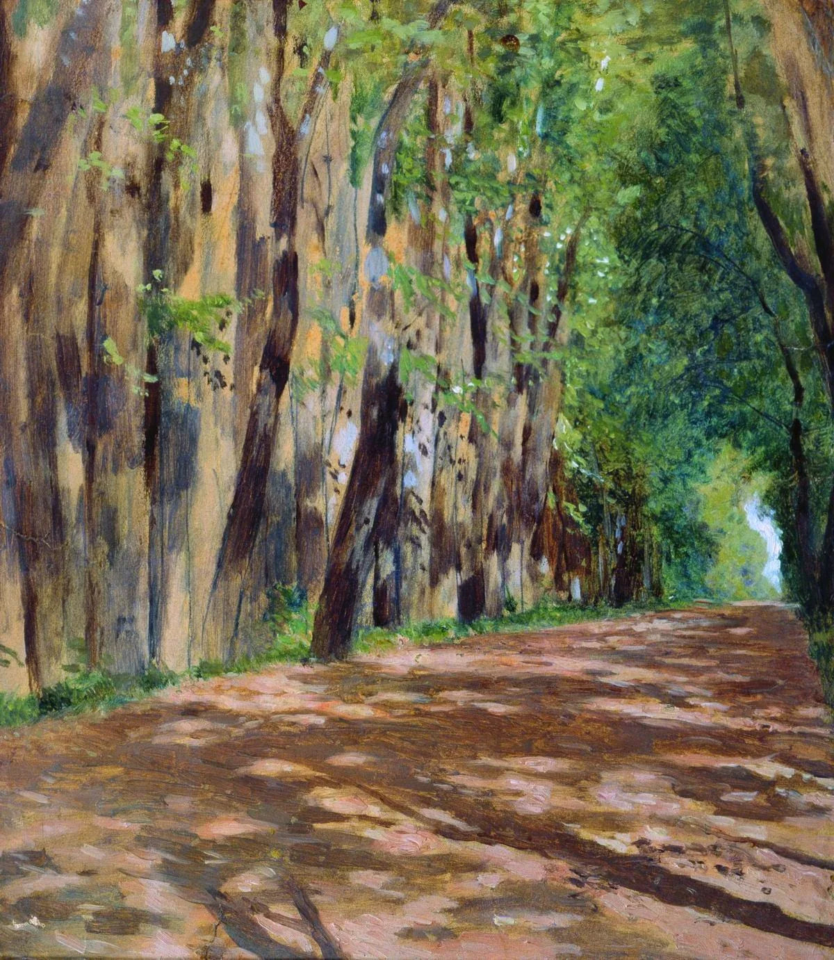 L'Allée, peinture de Isaac Levitan