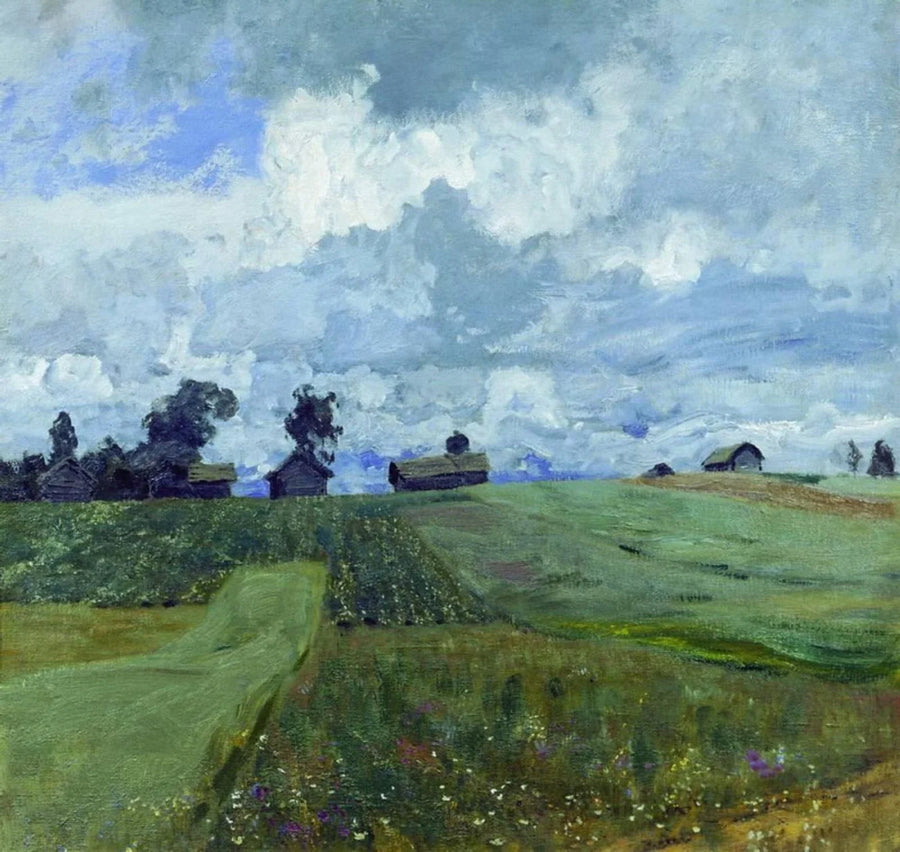 Jour de tempête, peinture de Isaac Levitan