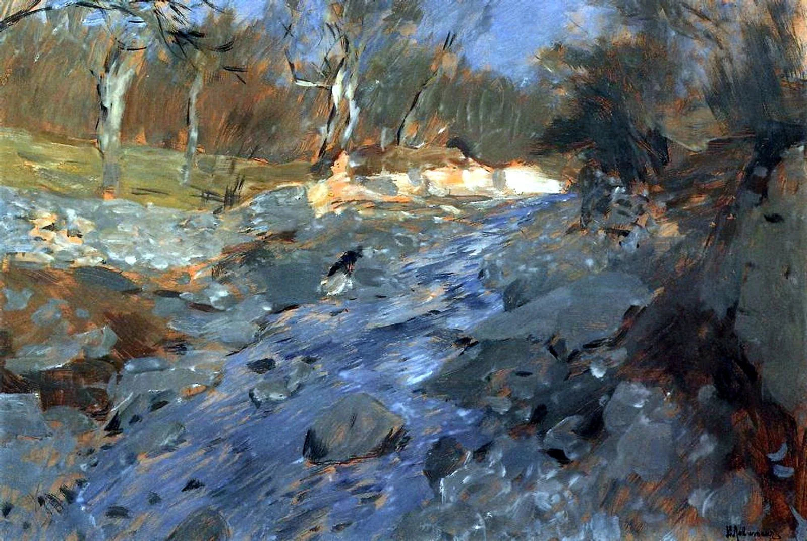 Printemps en Crimée, peinture de Isaac Levitan