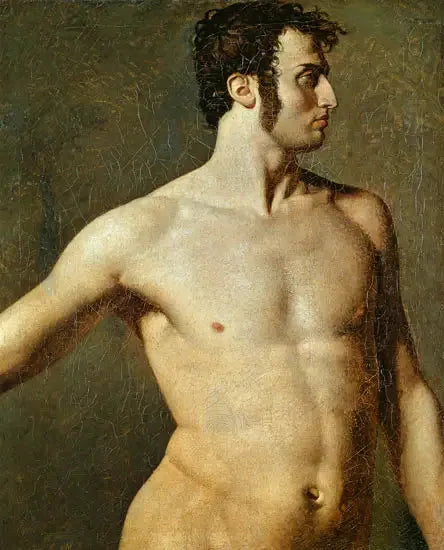 Torse d'homme - جان-أوغست-دومينيك إنغري