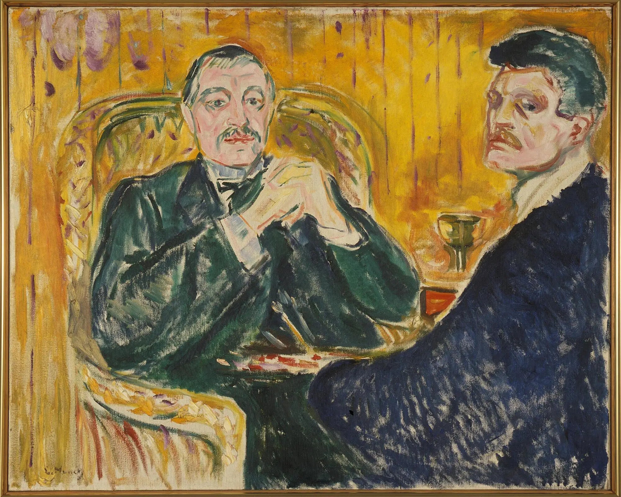 Torvald Stang et Edvard Munch - Edvard Munch image 1 reproduction artisanale de tableau