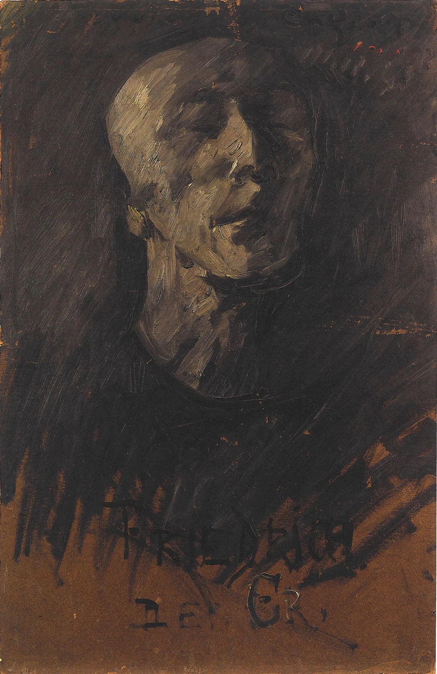 Totenmaske Friedrichs des Großen - Lovis Corinth