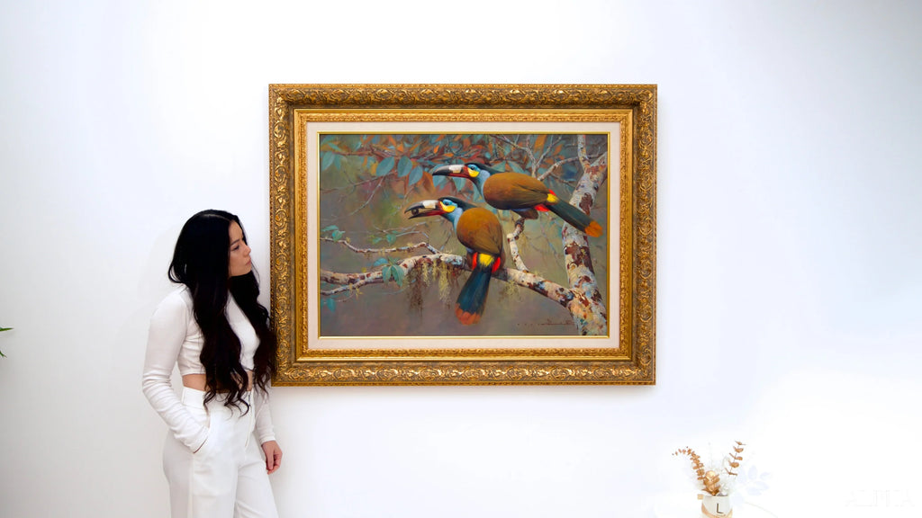 Mountain Toucan – Somchai | 60 x 90 cm Reproductions de tableaux à la peinture à l’huile
