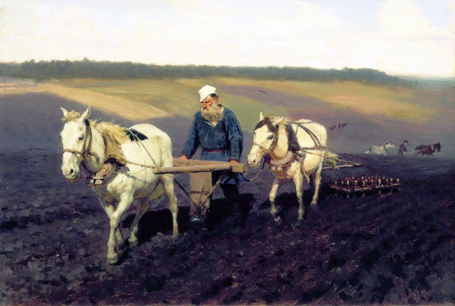 Travailleur. - Ilya Repin - Alpha Reproduction
